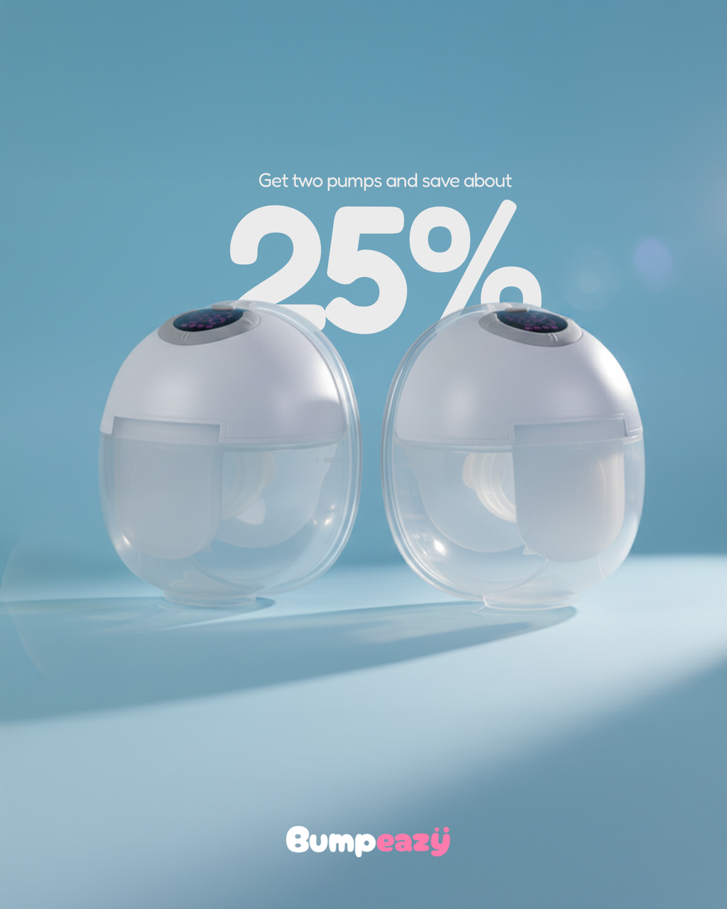 Bumpeazy Nova™ Wireless Breast Pump - Bumpeazy